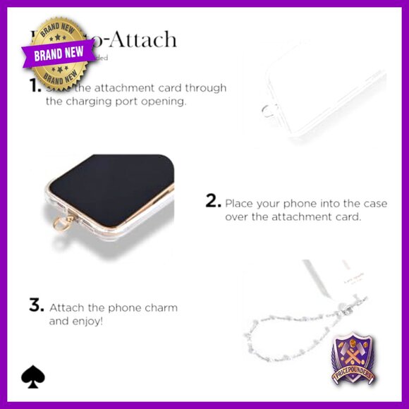 Detachable Phone Lanyard Elegant Silver Chain Y2K Chic Hands-Free Accessory - Picture 6 of 6